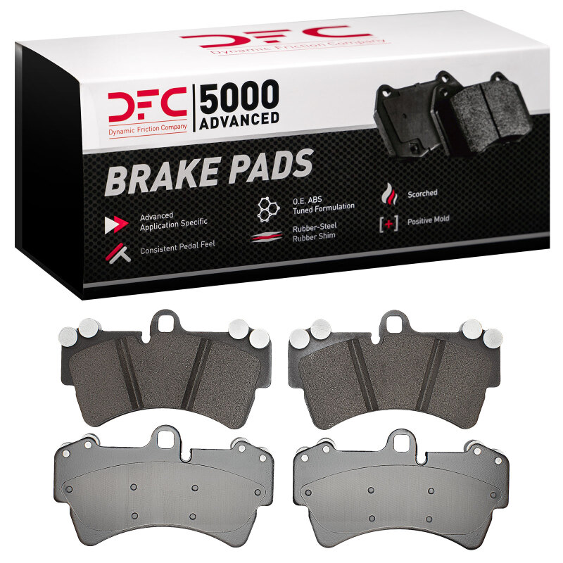 Audi Q7 Brake Pads - Front - DFC - 5000 Advanced Low Metallic - `03-`15