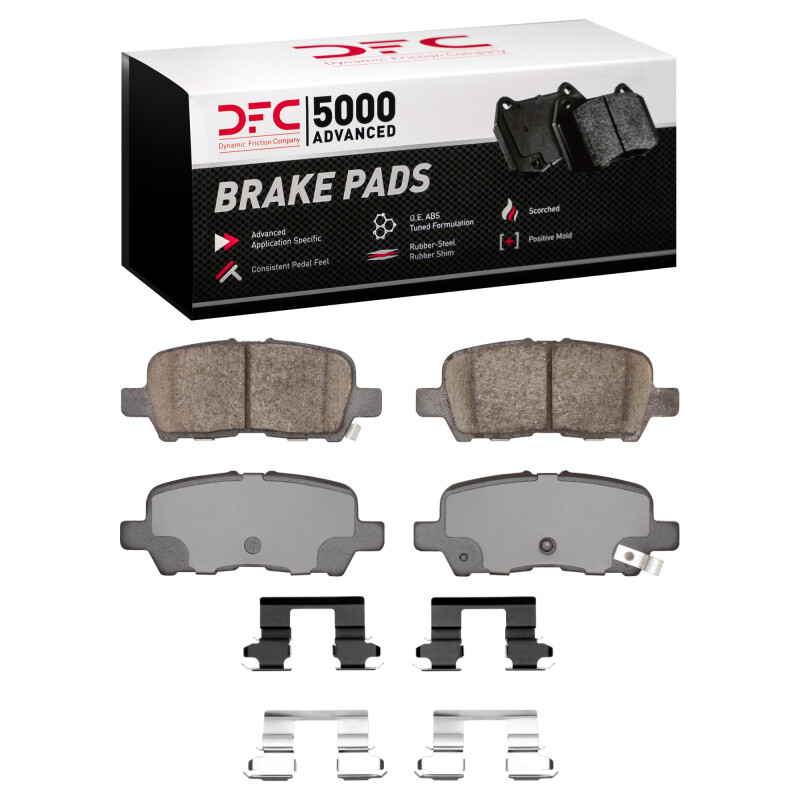 Buick Allure Brake Pads - Rear - DFC - 5000 Advanced Ceramic - `04-`16