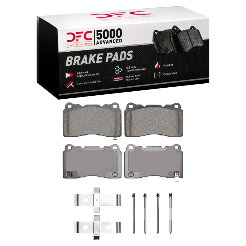 Ford GT Brake Pads - Front - DFC - 5000 Advanced Low Metallic - `05-`06