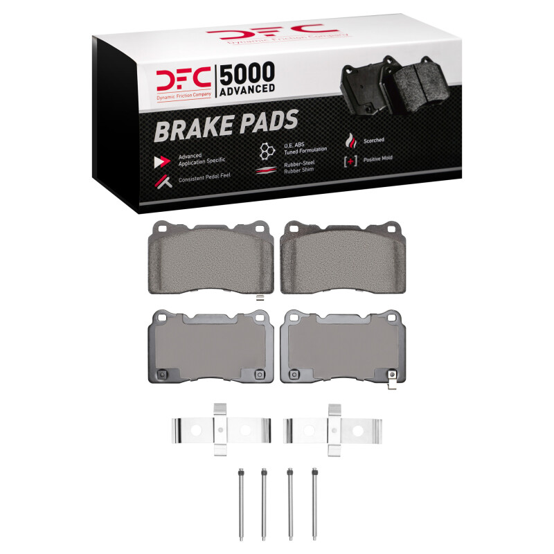 Cadillac STS Brake Pads - Front - DFC - 5000 Advanced Low Metallic - `04-`21