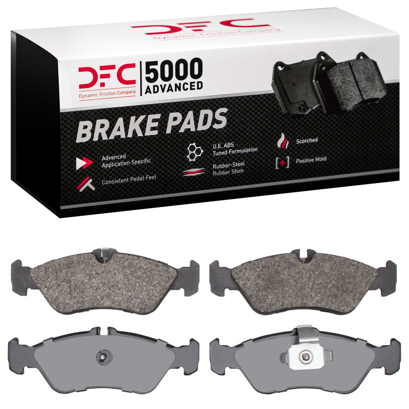 Dodge Sprinter 3500 Brake Pads - Rear - DFC - 5000 Advanced Semi Metallic - `02-`06