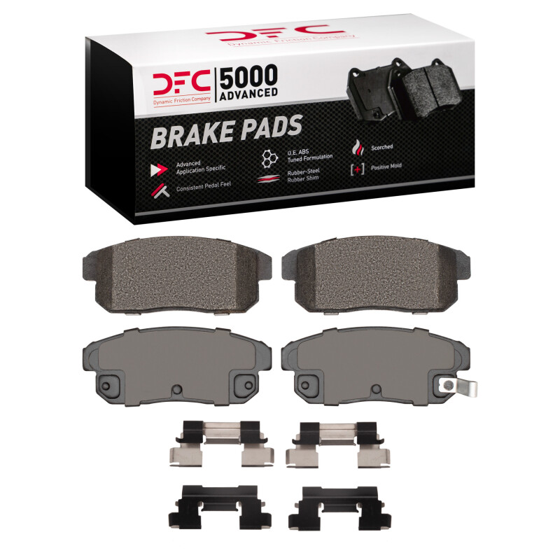 Mazda RX-8 Brake Pads - Rear - DFC - 5000 Advanced Semi Metallic - `04-`11