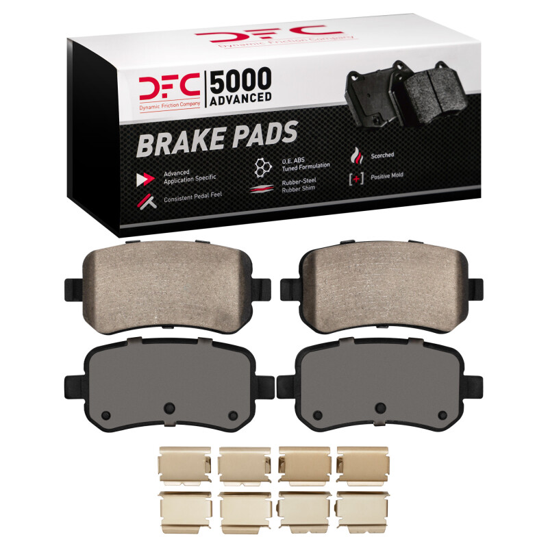 Ford Freestar Brake Pads - Rear - DFC - 5000 Advanced Ceramic - `04-`07