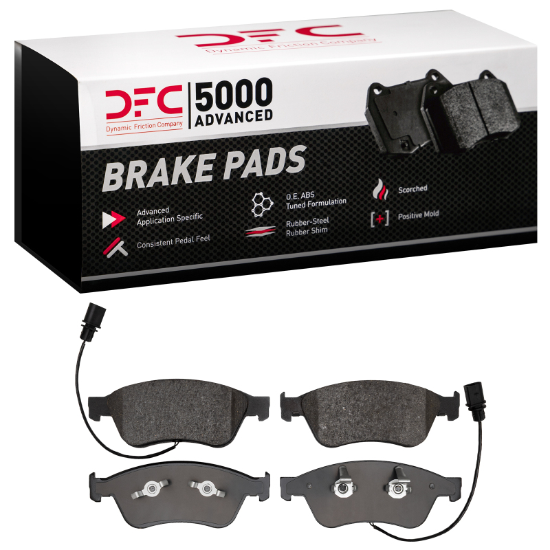 Audi S8 Brake Pads - Front - DFC - 5000 Advanced Low Metallic - `04-`11