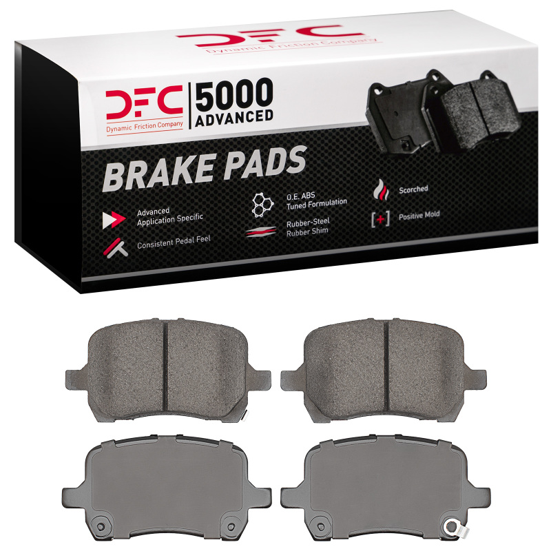 Chevrolet HHR Brake Pads - Front - DFC - 5000 Advanced Low Metallic - `04-`10