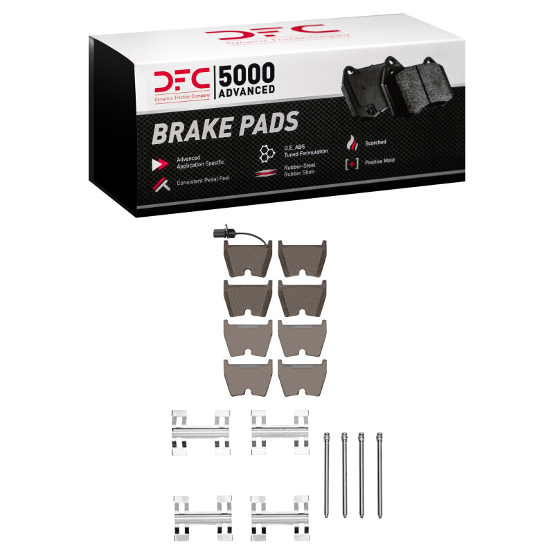 Audi R8 Brake Pads - Front - DFC - 5000 Advanced Low Metallic - `17-`21