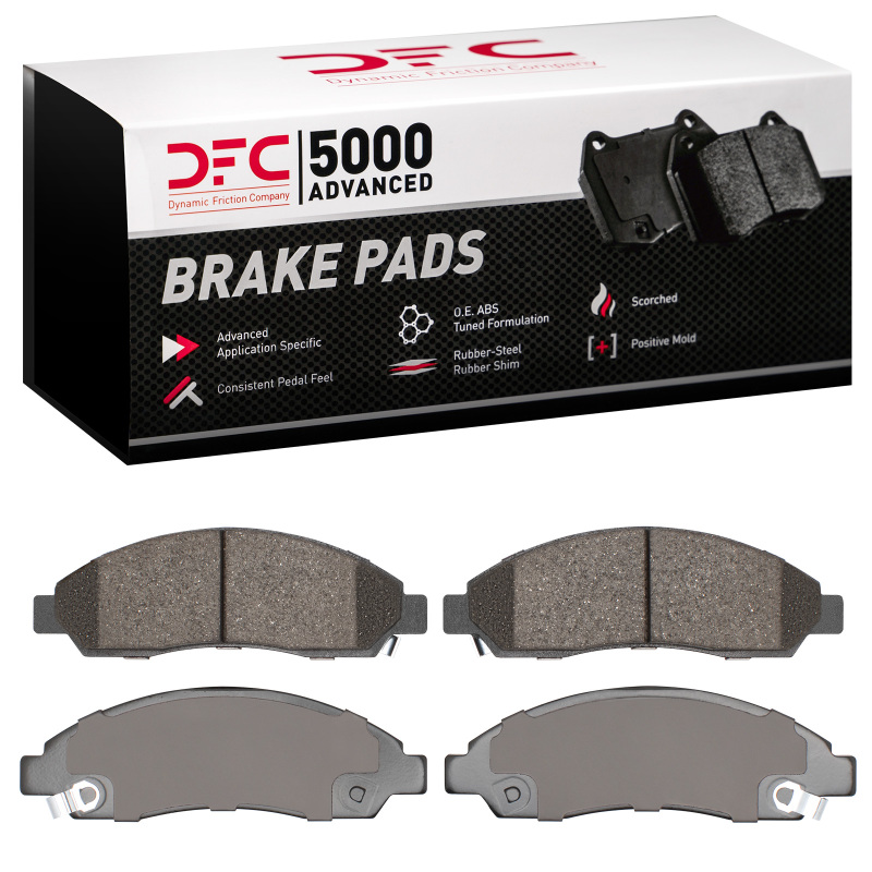 Chevrolet Colorado Brake Pads - Front - DFC - 5000 Advanced Ceramic - `04-`08