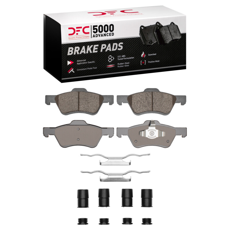 Ford Escape Brake Pads - Front - DFC - 5000 Advanced Ceramic - `05-`12