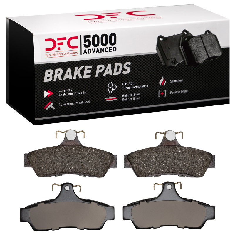 Pontiac GTO Brake Pads - Rear - DFC - 5000 Advanced Ceramic - `05-`06