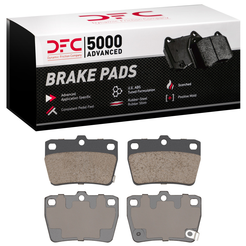 Toyota RAV4 Brake Pads - Rear - DFC - 5000 Advanced Ceramic - `04-`05