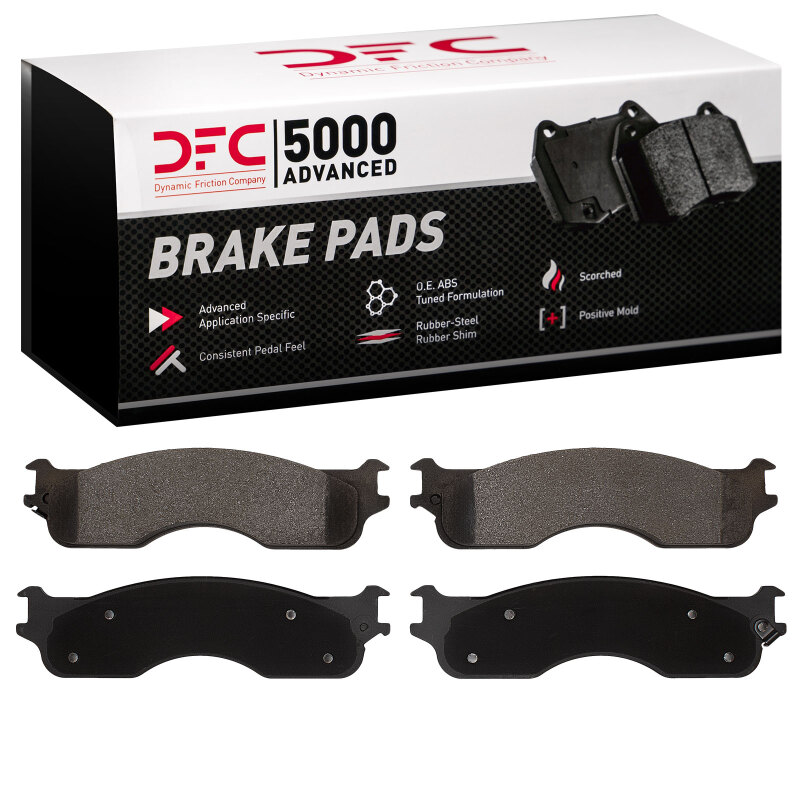 Dodge Ram 1500 Pickup Brake Pads - Front - DFC - 5000 Advanced Semi Metallic - 2004