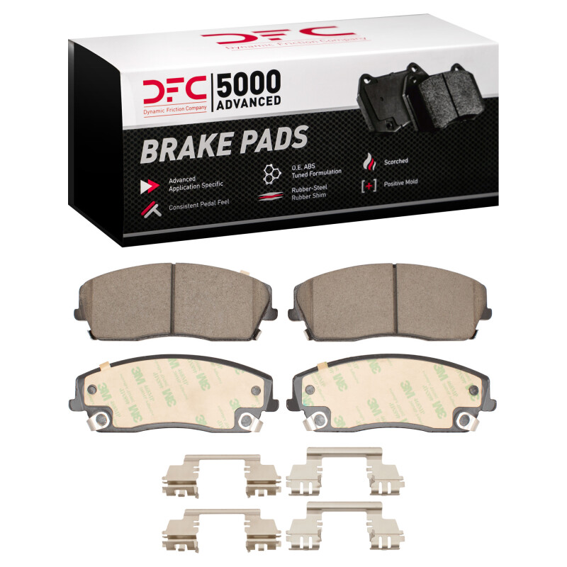 Chrysler 300 Brake Pads - Front - DFC - 5000 Advanced Ceramic - `05-`23