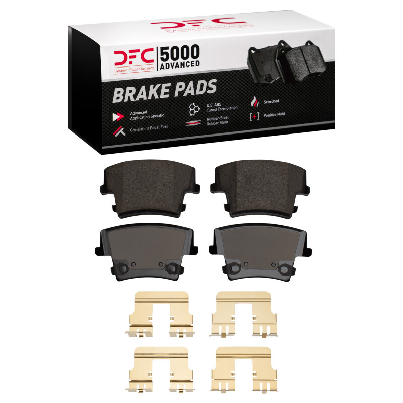 Chrysler 300 Brake Pads - Rear - DFC - 5000 Advanced Ceramic - `05-`23