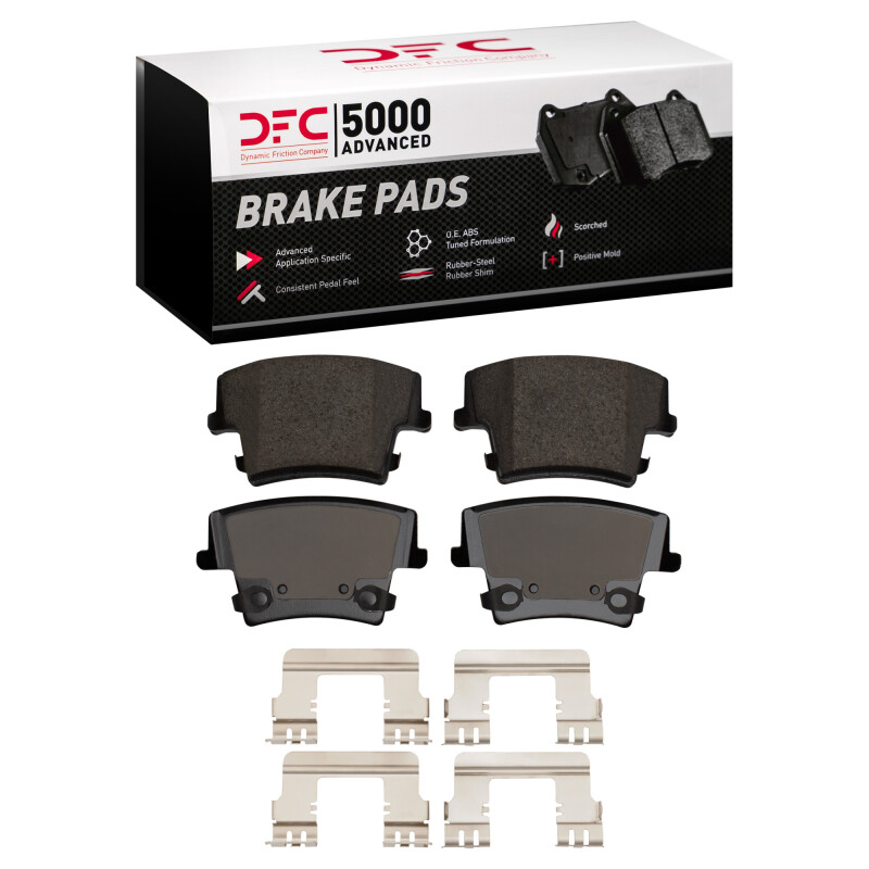 Chrysler 300 Brake Pads - Rear - DFC - 5000 Advanced Ceramic - `07-`23