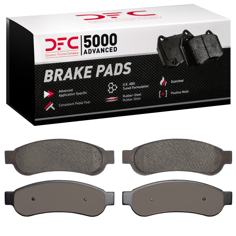 Ford F-350 Super Duty Brake Pads - Rear - DFC - 5000 Advanced Semi Met - `05-`10