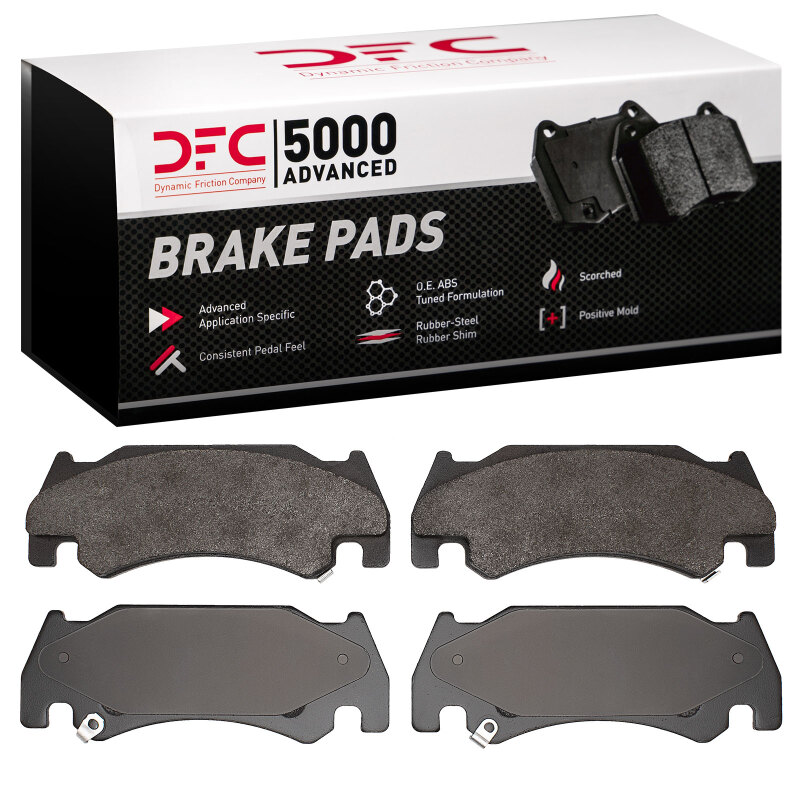 Dodge Ram 1500 Brake Pads - Front - DFC - 5000 Advanced Semi Met - `05-`06