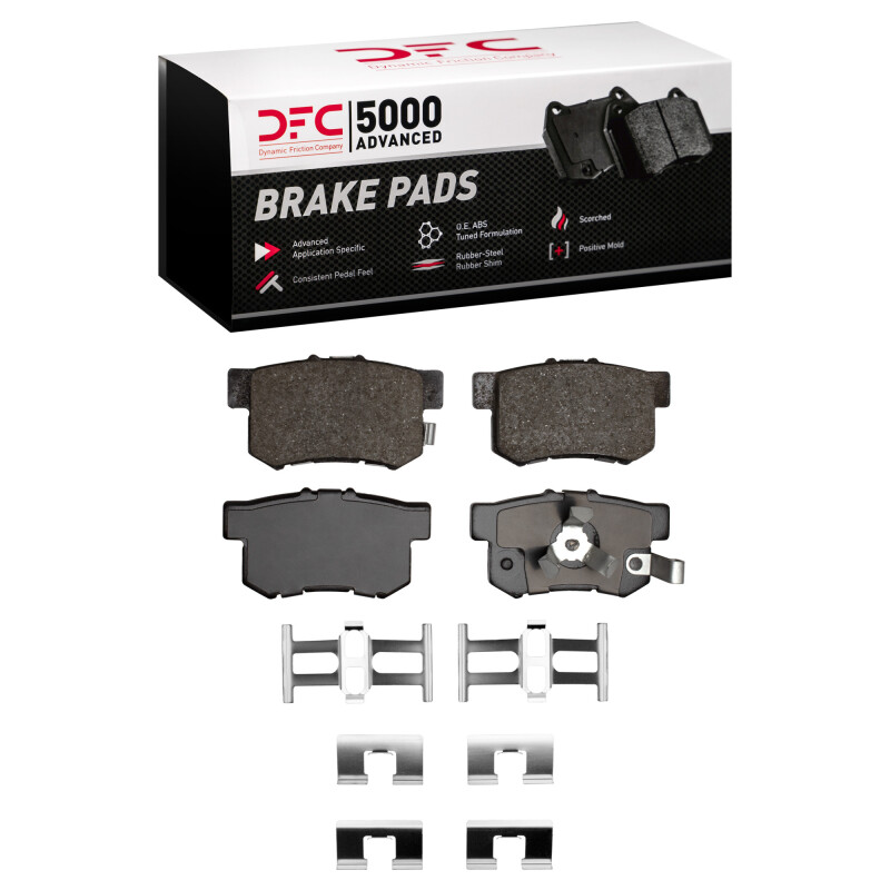 Acura RDX Brake Pads - Rear - DFC - 5000 Advanced Ceramic - `05-`18