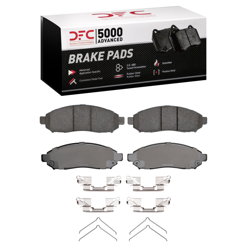 Chevrolet City Express Brake Pads - Front - DFC - 5000 Advanced Ceramic - `05-`25