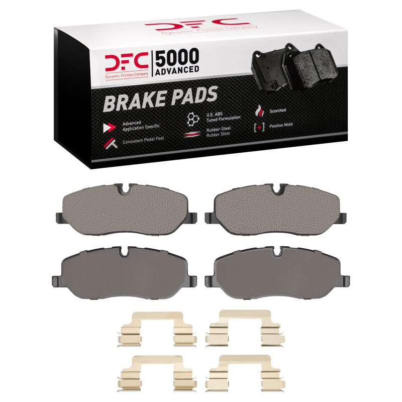 Land Rover Range Rover Sport Brake Pads - Front - DFC - 5000 Advanced Low Metallic - `05-`09