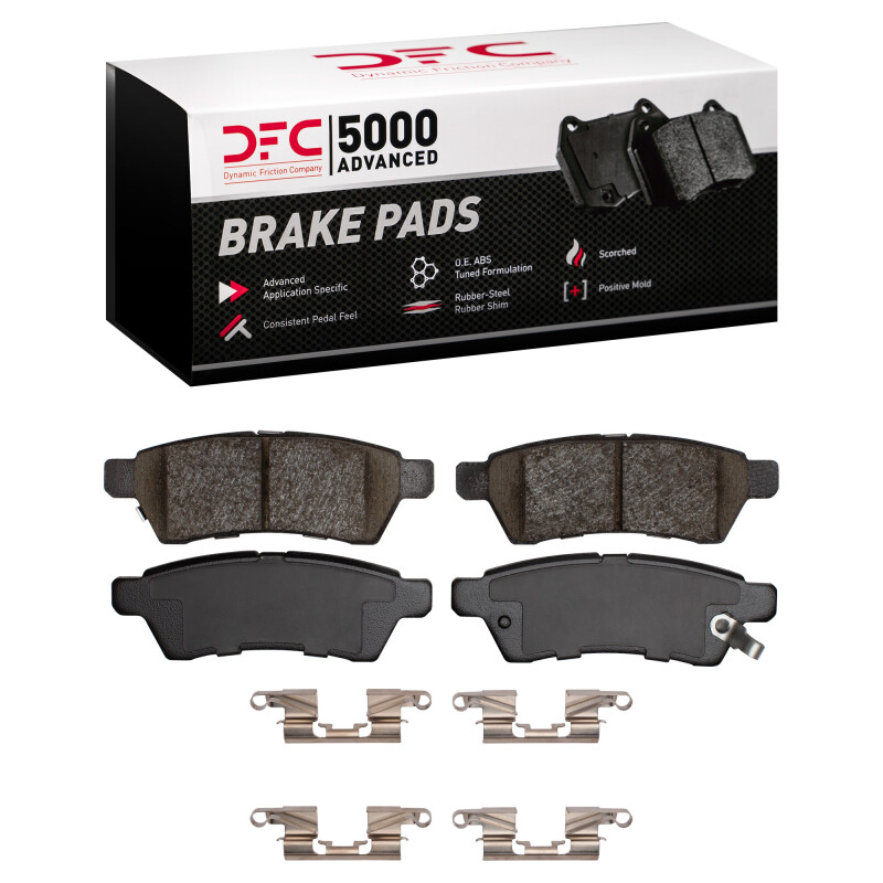 Nissan Frontier Brake Pads - Rear - DFC - 5000 Advanced Ceramic - `05-`25
