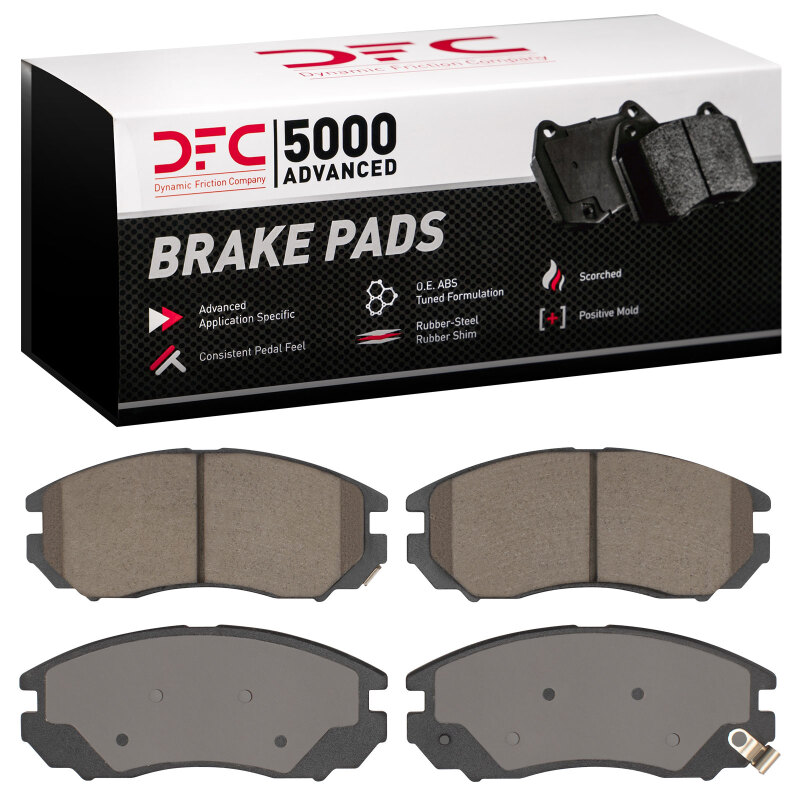 Hyundai Tiburon Brake Pads - Front - DFC - 5000 Advanced Ceramic - `04-`08