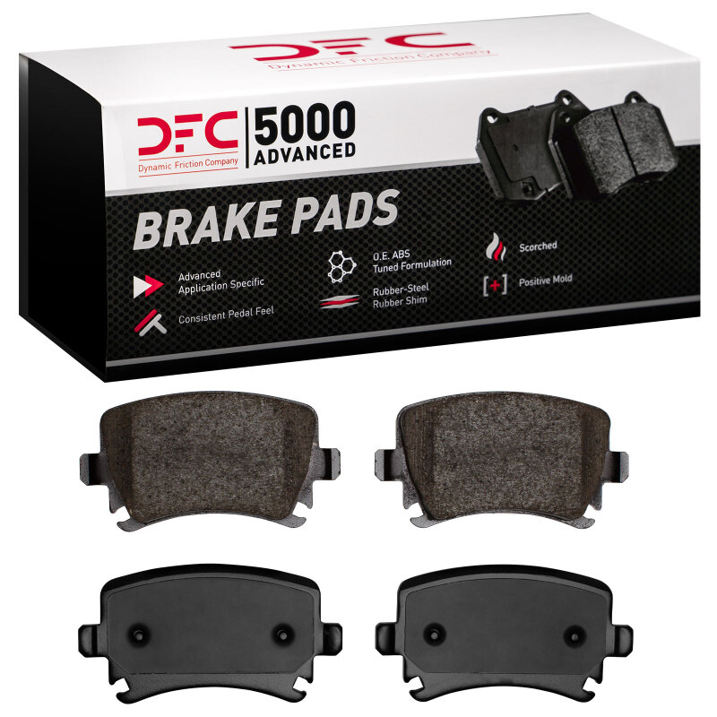 Audi TT Quattro Brake Pads - Rear - DFC - 5000 Advanced Ceramic - `00-`18