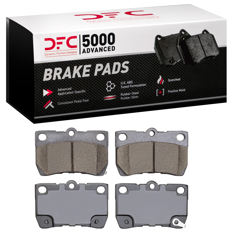 Lexus IS350 Brake Pads - Rear - DFC - 5000 Advanced Ceramic - `06-`13