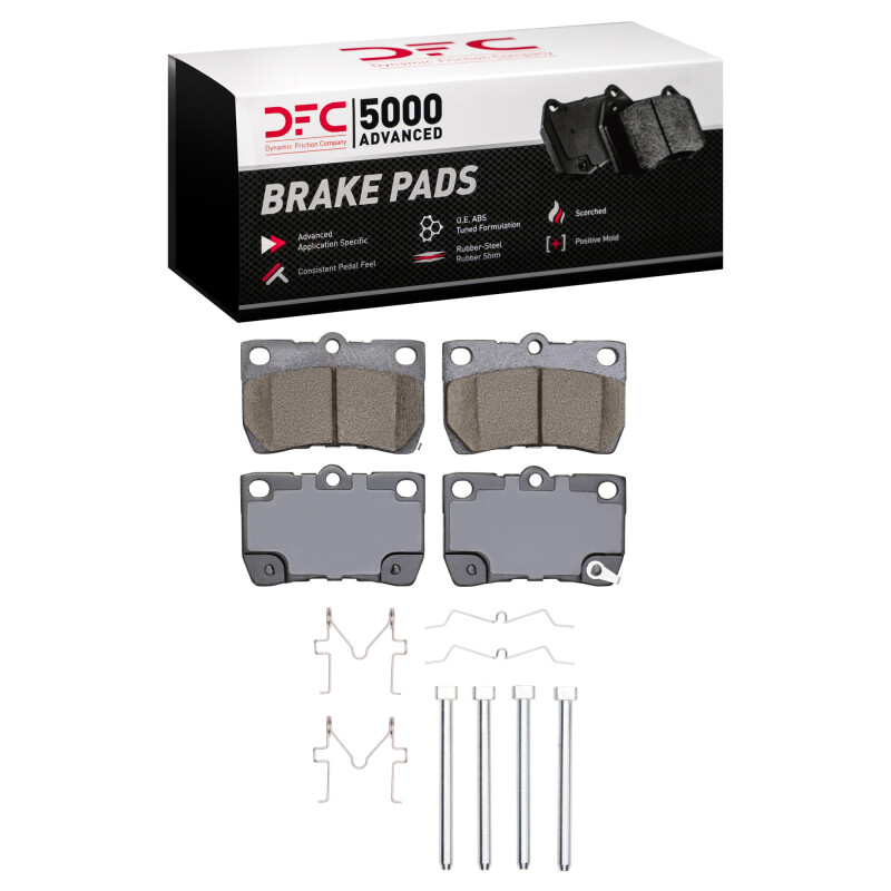 Lexus IS250 Brake Pads - Rear - DFC - 5000 Advanced Ceramic - `06-`13