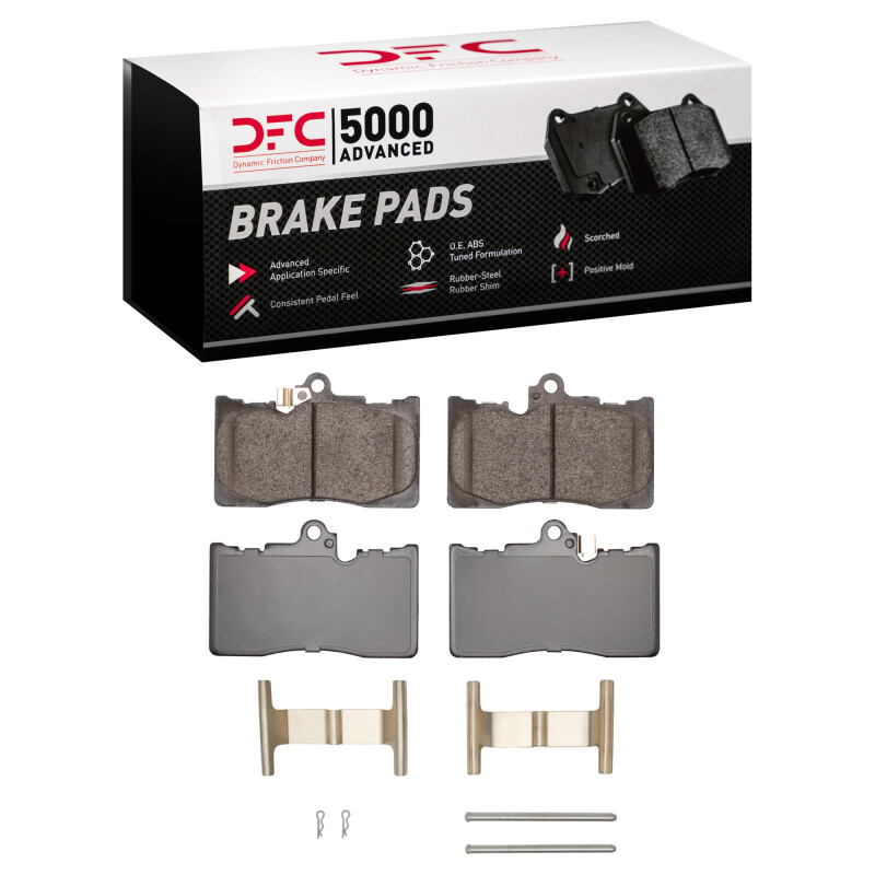 Lexus GS460 Brake Pads - Front - DFC - 5000 Advanced Low Metallic - `06-`20