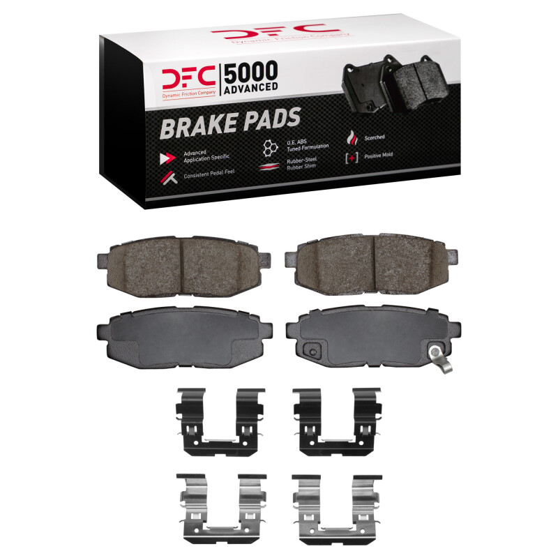 Scion FR-S Brake Pads - Rear - DFC - 5000 Advanced Ceramic - `06-`25