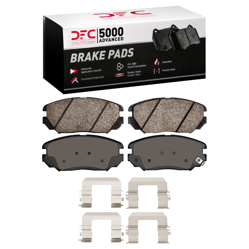 Hyundai Azera Brake Pads - Front - DFC - 5000 Advanced Ceramic - `05-`11
