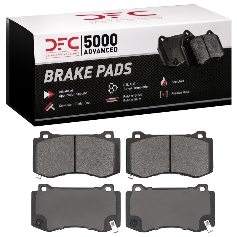 Chrysler 300 Brake Pads - Front - DFC - 5000 Advanced Low Metallic - `05-`23