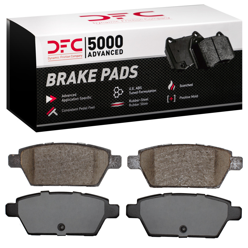 Ford Fusion Brake Pads - Rear - DFC - 5000 Advanced Ceramic - `06-`13