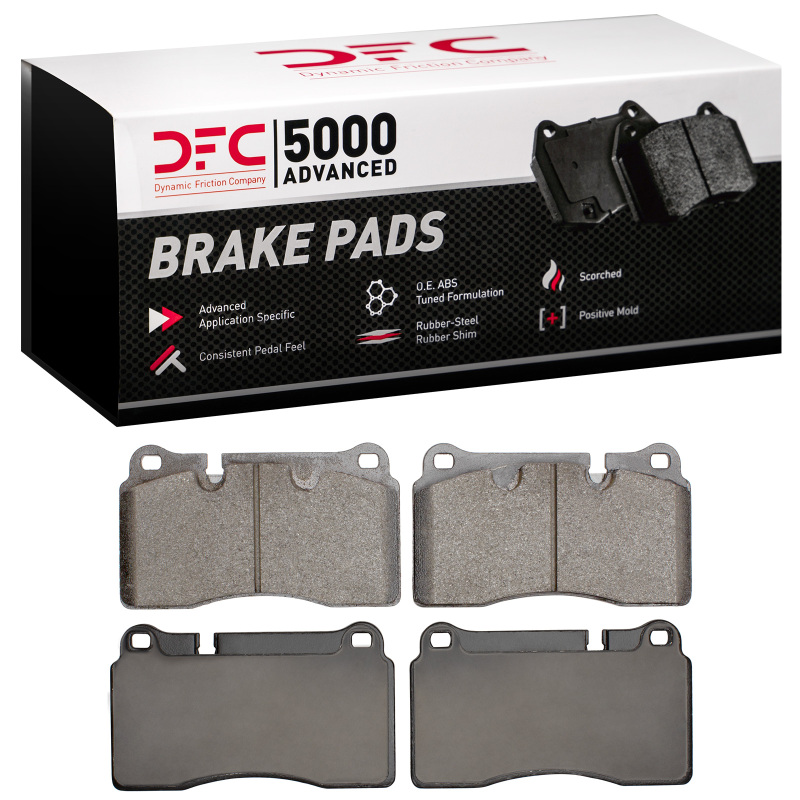 Aston Martin V8 Vantage Brake Pads - Front - DFC - 5000 Advanced Low Metallic - `05-`12