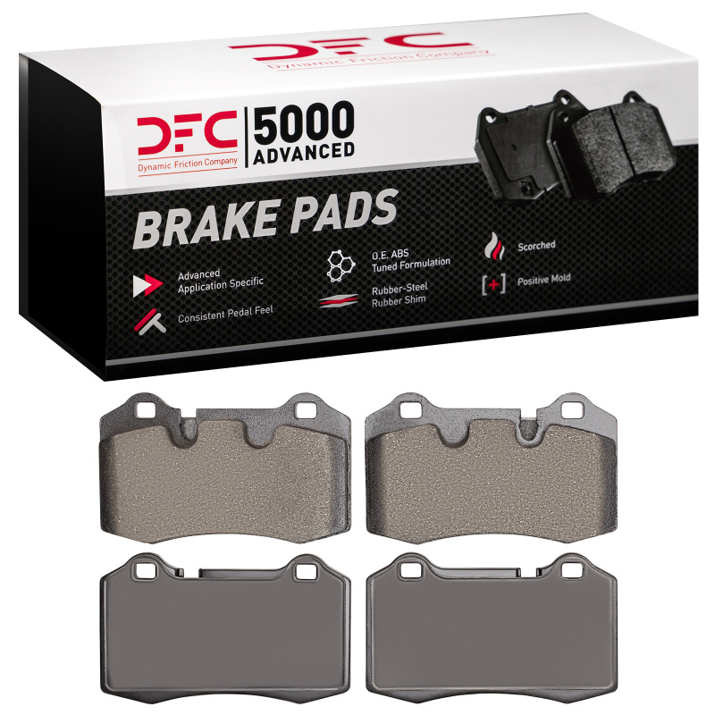 Aston Martin DB9 Brake Pads - Rear - DFC - 5000 Advanced Low Metallic - `05-`12