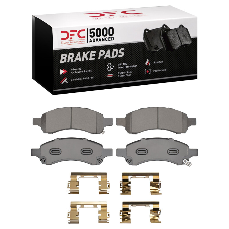 Buick Enclave Brake Pads - Front - DFC - 5000 Advanced Ceramic - `07-`17