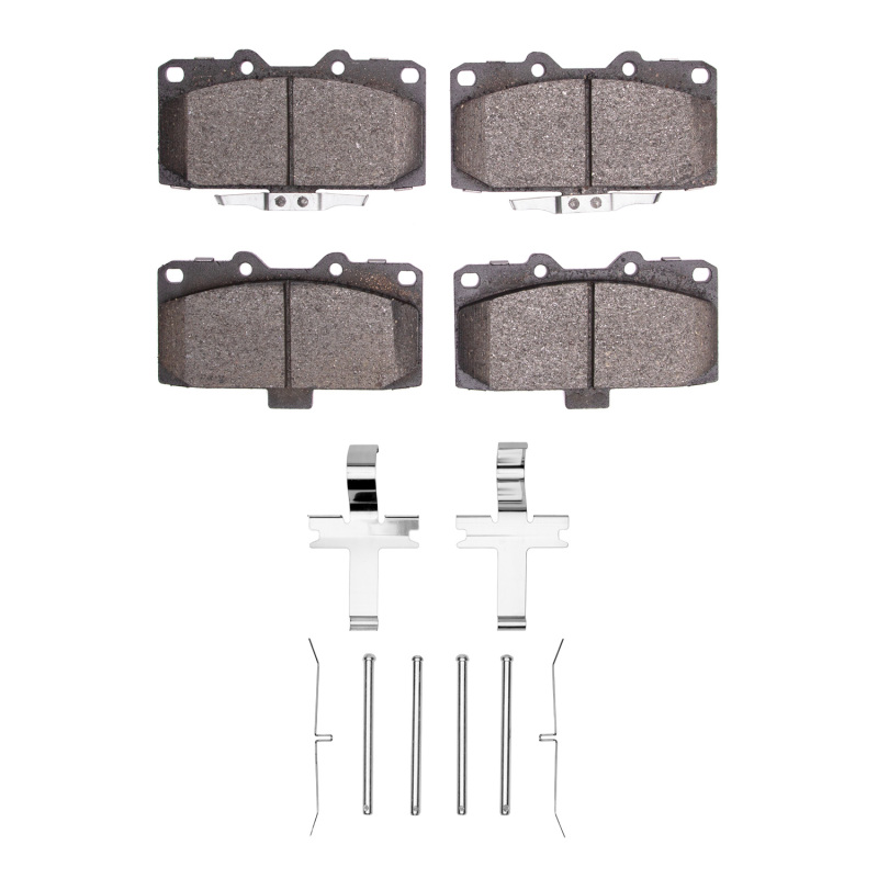 Subaru Impreza Brake Pads - Front - DFC - 5000 Advanced Low Metallic - `06-`07