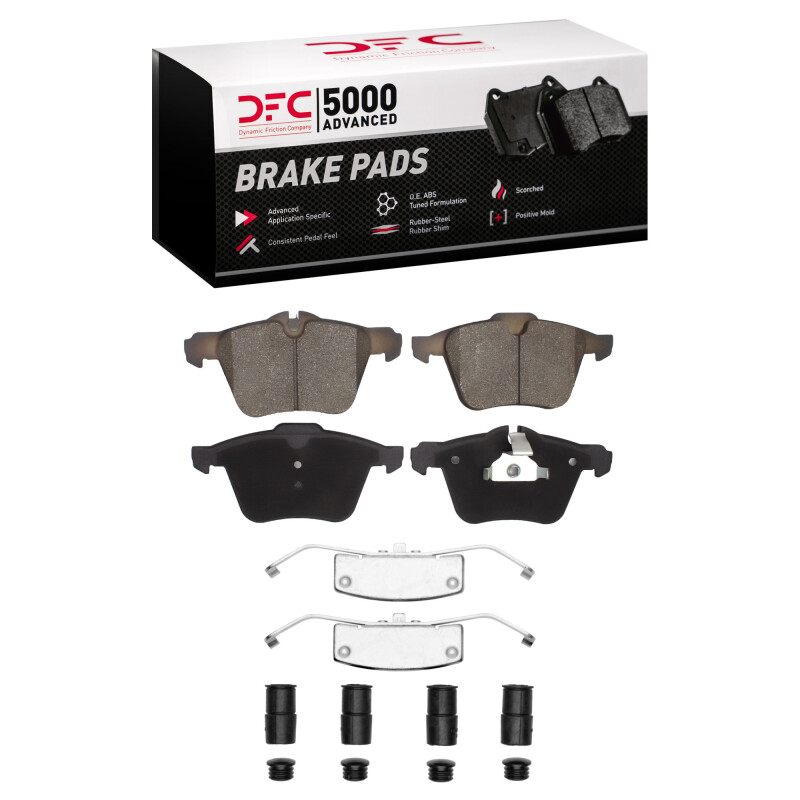 Volvo S60 Brake Pads - Front - DFC - 5000 Advanced Ceramic - `07-`18