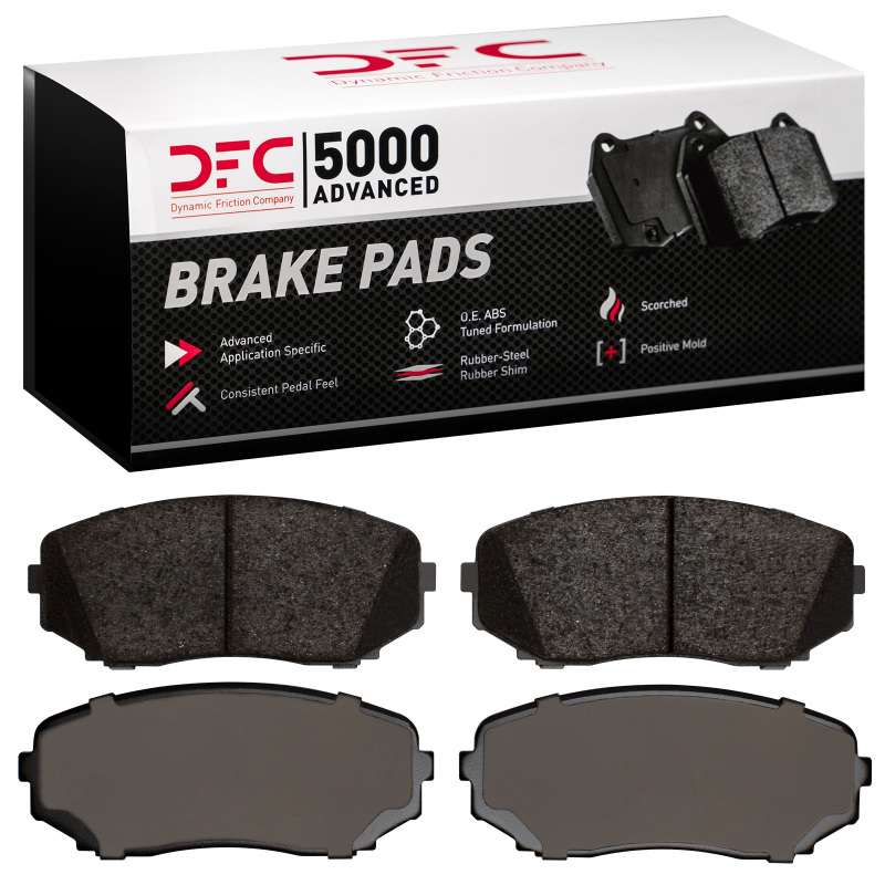 Ford Edge Brake Pads - Front - DFC - 5000 Advanced Ceramic - `07-`15