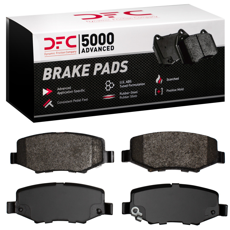 Dodge Nitro Brake Pads - Rear - DFC - 5000 Advanced Semi Metallic - `07-`18