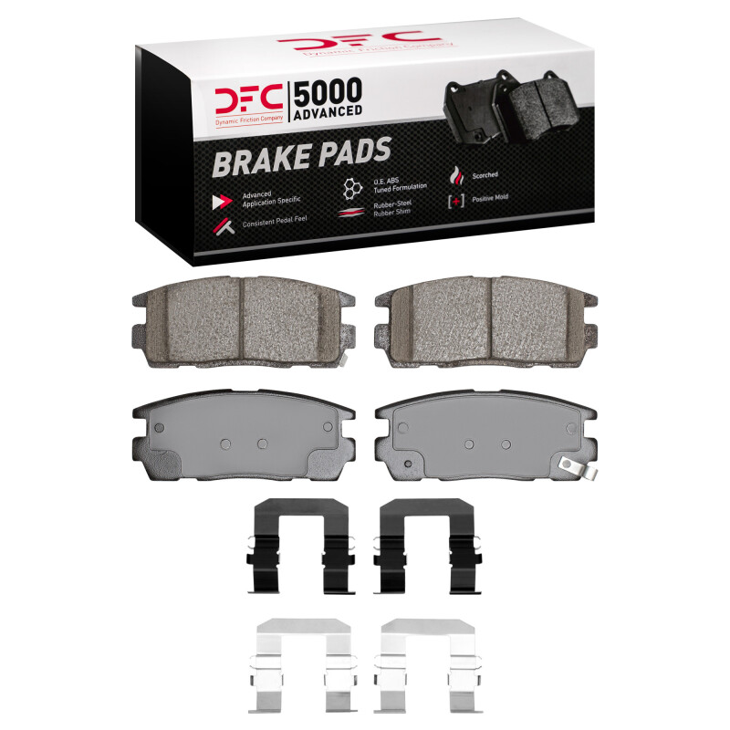 Chevrolet Equinox Brake Pads - Rear - DFC - 5000 Advanced Ceramic - `07-`17