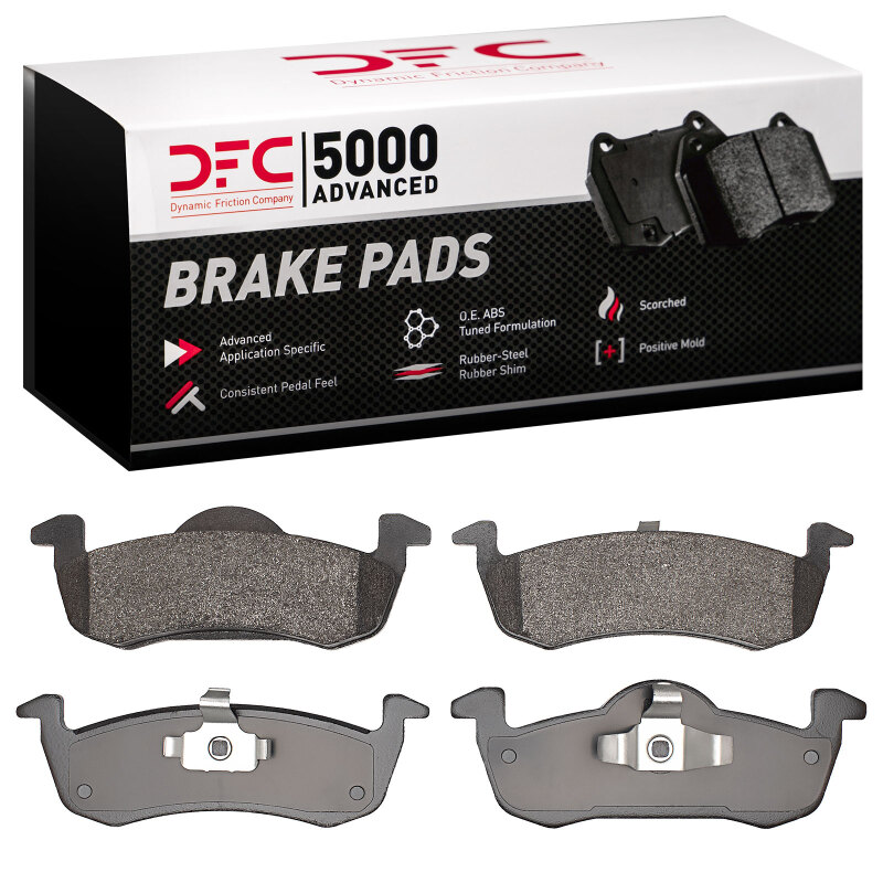 Ford Expedition Brake Pads - Rear - DFC - 5000 Advanced Semi Metallic - `07-`16