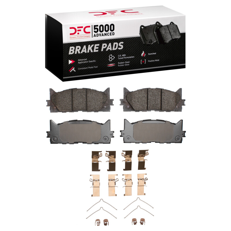 Lexus ES350 Brake Pads - Front - DFC - 5000 Advanced Ceramic - `07-`18