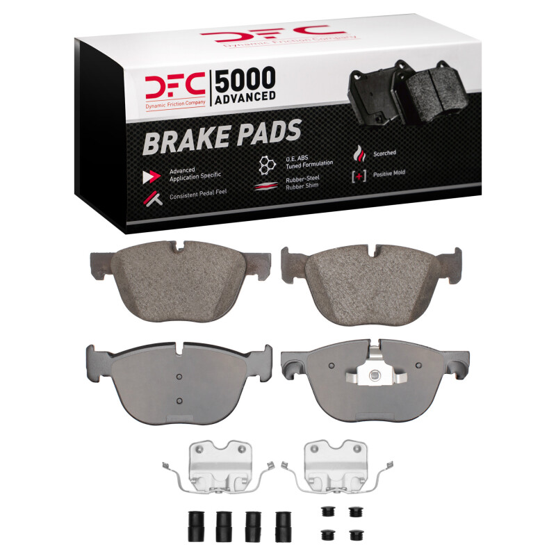 BMW X5 Brake Pads - Front - DFC - 5000 Advanced Ceramic - `14-`19