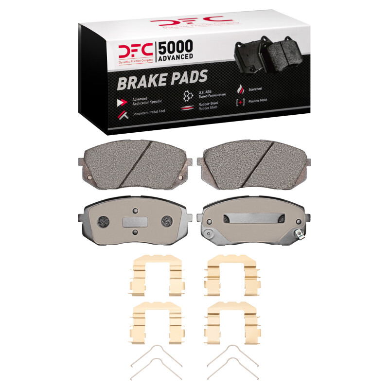 Kia Rondo Brake Pads - Front - DFC - 5000 Advanced Ceramic - `07-`10