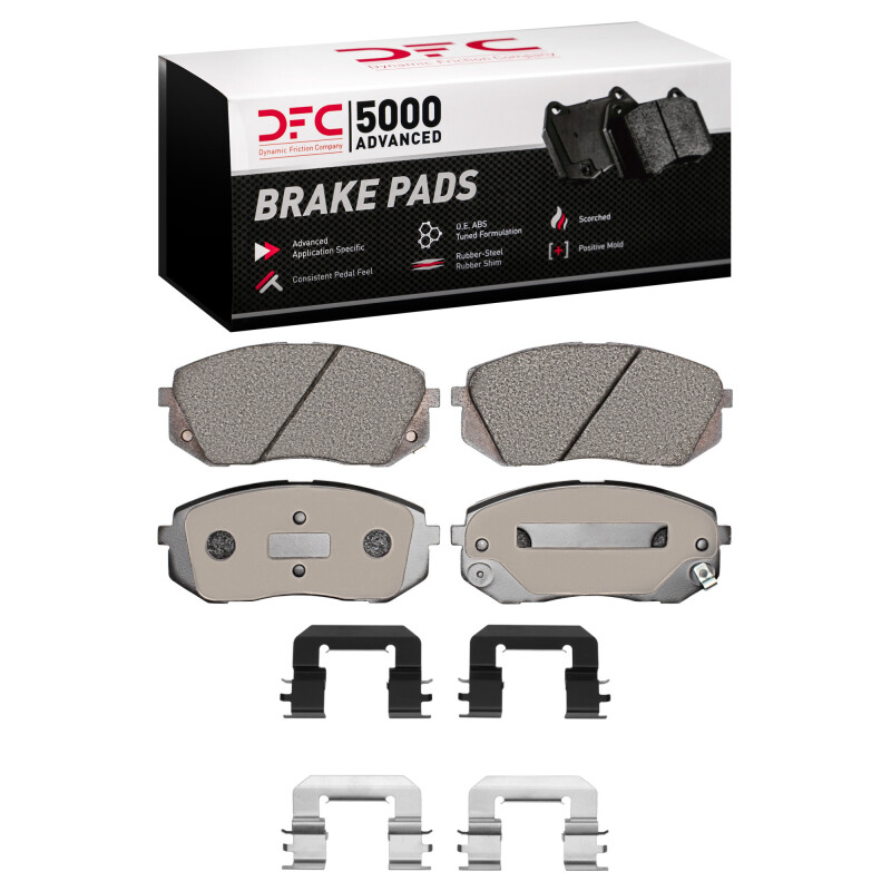 Kia Rondo Brake Pads - Front - DFC - 5000 Advanced Ceramic - `11-`12