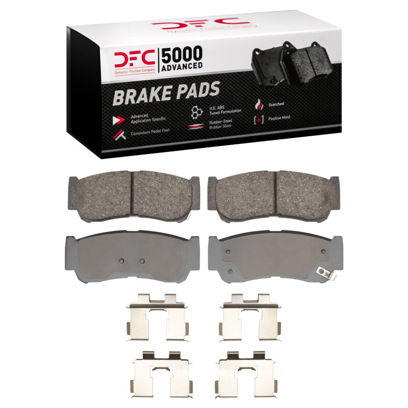 Hyundai Santa Fe Brake Pads - Rear - DFC - 5000 Advanced Ceramic - `07-`09