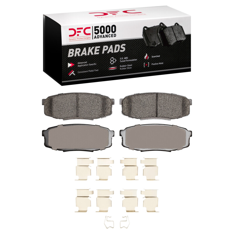 Lexus LX570 Brake Pads - Rear - DFC - 5000 Advanced Ceramic - `07-`22