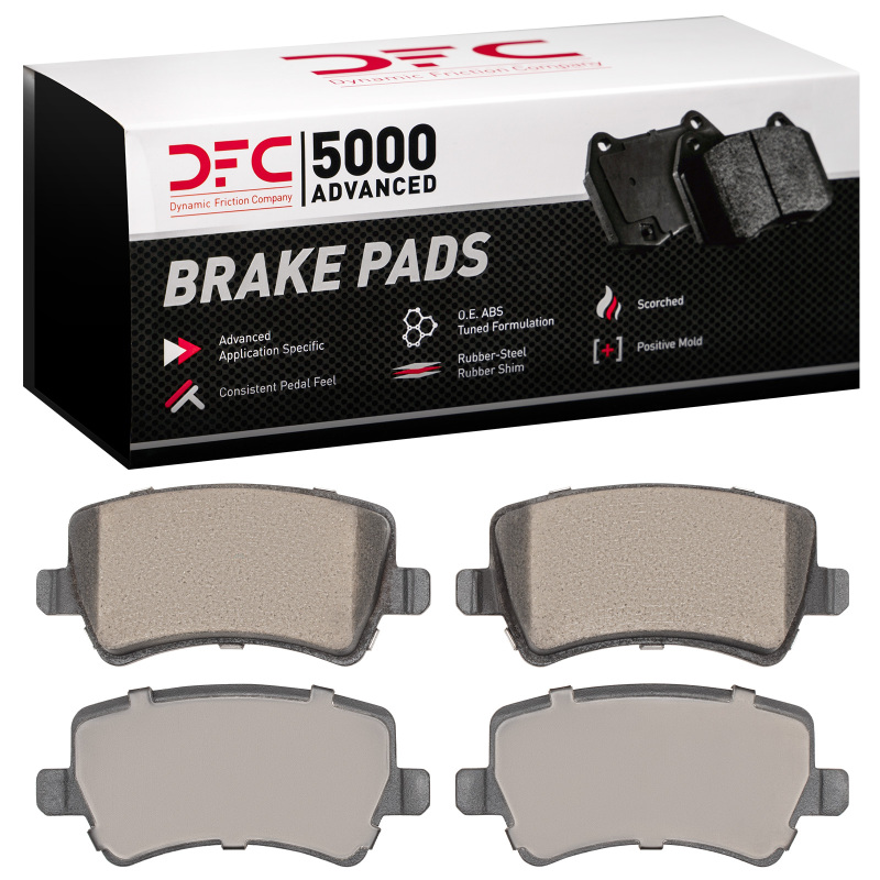Volvo XC60 Brake Pads - Rear - DFC - 5000 Advanced Ceramic - `07-`18