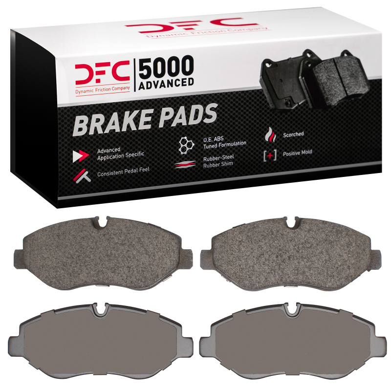 Dodge Sprinter 2500 Brake Pads - Front - DFC - 5000 Advanced Semi Met - `07-`18